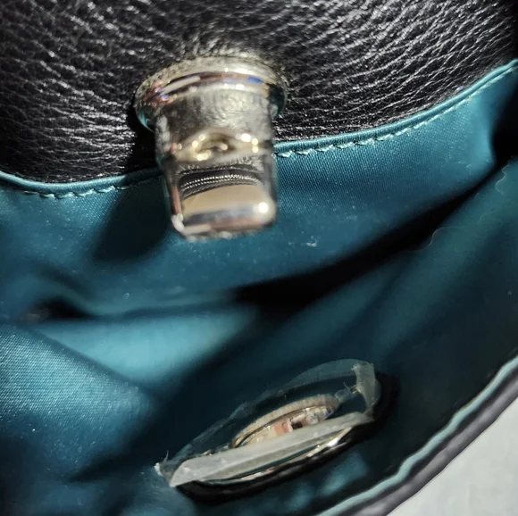 Coach Black Leather Shoulder Bag - Picture 5 of 7